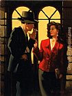 Jack Vettriano night Negotiations painting